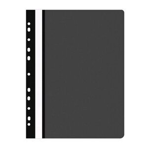 Папка-скоросшиватель с перфорацией "Office Product", А4 , черный