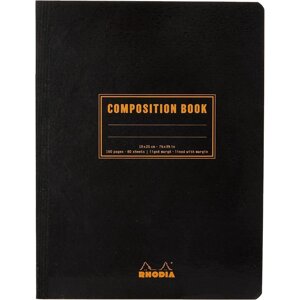 Книга для записей "Rhodia Classic", B5, 190x250 мм, 80 листов, в линейку, черный в Минске от компании «Офистон маркет»