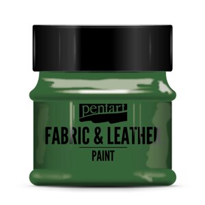 Краска для текстиля "Pentart Fabric & Leather paint", 50 мл, зеленый в Минске от компании «Офистон маркет»