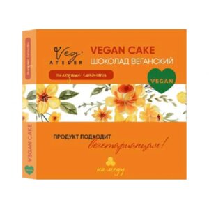 Шоколад веганский "MeAngel. MyVeg. Vegan Cake", 100 г, с кокосовым урбечем в Минске от компании «Офистон маркет»