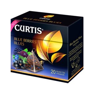 Чай "Curtis" Blue Berries Blues, 20 пакетиковx1.7 г, черный в Минске от компании «Офистон маркет»