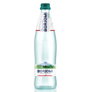 Вода минеральная "Borjomi", газированная, 0.5 л, стекло в Минске от компании «Офистон маркет»