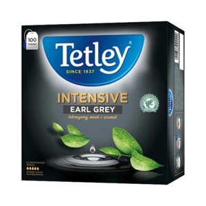 Чай "Tetley" Intensive Earl Grey, 100 пакетиков x2 г, черный в Минске от компании «Офистон маркет»