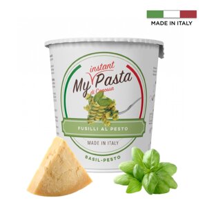 Паста фузилли "My instant pasta" с соусом песто, 70 г в Минске от компании «Офистон маркет»