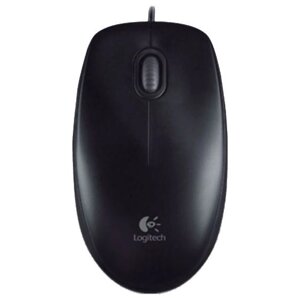 Мышь Logitech "Mouse B100", проводная, 800 dpi, 3 кнопки, черный в Минске от компании «Офистон маркет»