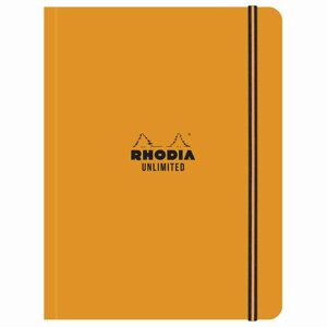 Блокнот "Rhodia Unlimited", А5+, 60 листов, клетка, оранжевый в Минске от компании «Офистон маркет»