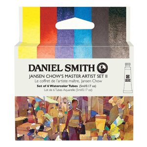 Набор акварели Daniel Smith "Jansen Chow's Master Artist Set II", 6 цветов, тубы в Минске от компании «Офистон маркет»