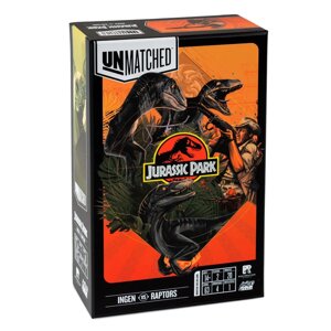 Игра настольная "Unmatched. Jurassic Park. InGen vs Raptors + русские правила" в Минске от компании «Офистон маркет»