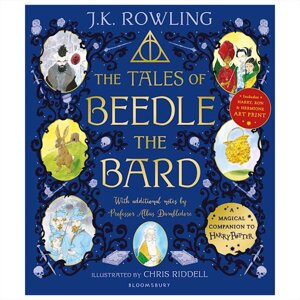 Книга на английском языке "The Tales of Beedle the Bard", J. K. Rowling, Illustr. Chris Riddell, -30% в Минске от компании «Офистон маркет»