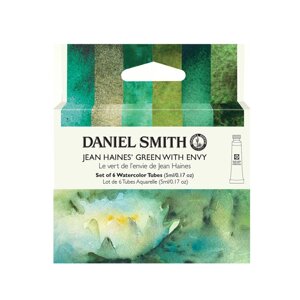 Краски акварельные Daniel Smith "Jean Haines "Green With Envy", 6 цветов, тубы в Минске от компании «Офистон маркет»