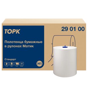 Полотенца бумажные в рулонах "Tork Matic Universal", Н1, 280 м, 1 слой (290100-00) в Минске от компании «Офистон маркет»