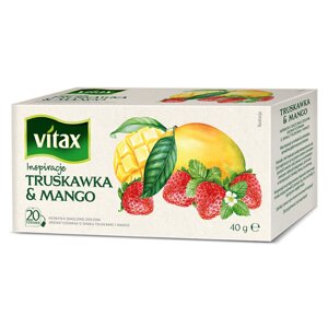 Чай "Vitax", 20 x2 г, фруктовый, со вкусом клубники и манго в Минске от компании «Офистон маркет»