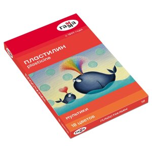 Пластилин "МУЛЬТИКИ", 18 цветов в Минске от компании «Офистон маркет»