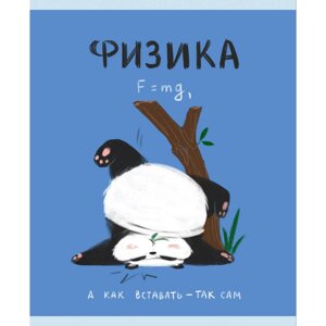 Тетрадь "Панда. Физика", А5, 48 листов, клетка в Минске от компании «Офистон маркет»