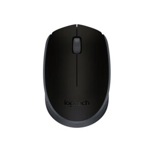 Мышь Logitech "Mouse M171", беспроводная, 1000 dpi, 3 кнопки, серый