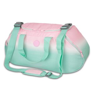 Сумка спортивная CoolPack "Runner Gradient Strawberry", полиэстер, розовый, зеленый в Минске от компании «Офистон маркет»