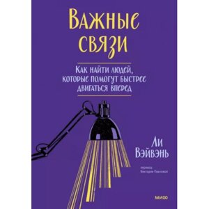 Книга "Важные связи", Ли ВэйВэнь в Минске от компании «Офистон маркет»