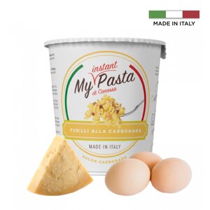 Паста фузилли "My instant pasta" карбонара, 70 г в Минске от компании «Офистон маркет»