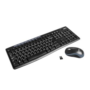 Клавиатура + мышь Logitech "MK270", беспроводная, черный в Минске от компании «Офистон маркет»