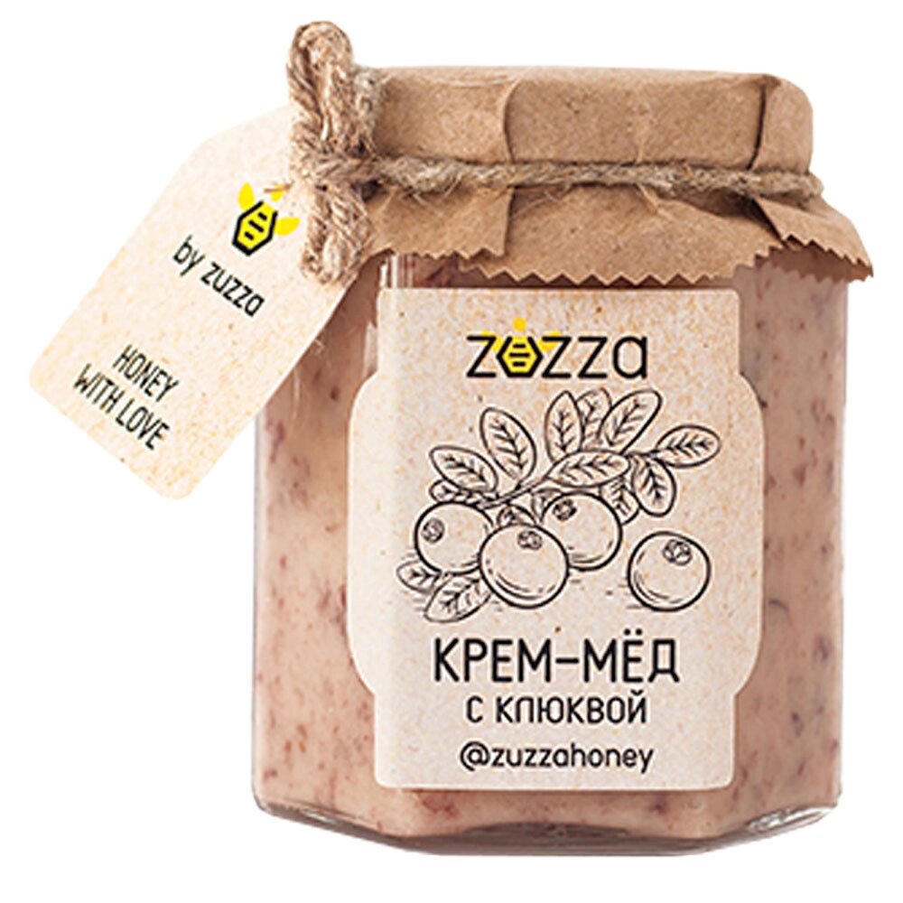 Мед-крем &quot;Zuzza&quot;, имбирь, лимон, 240 г - акции