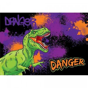 Пленка для труда "Danger Dino", разноцветный в Минске от компании «Офистон маркет»