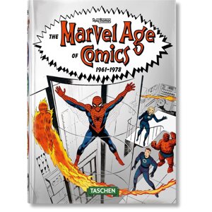 Книга на английском языке "The Marvel Age of Comics 1961-1978", Roy Thomas