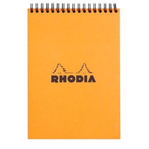 Блокнот "Rhodia", A5, 80 листов, линейка, оранжевый в Минске от компании «Офистон маркет»