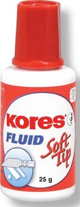 Корректор "Kores fluid soft tip", жидкость, 25 мл в Минске от компании «Офистон маркет»