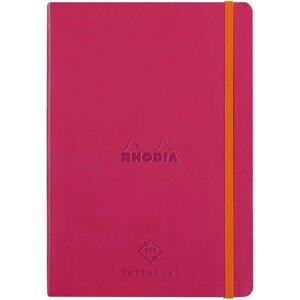 Еженедельник недатированный Clairefontaine Rhodia "Rhodiarama Perpetual", 148x210 мм, 128 страниц, малиновый в Минске от компании «Офистон маркет»