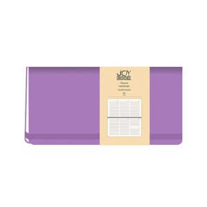 Планинг недатированный "Joy Book. Фиалковые сны", 170x95 мм, 64 листа, фиолетовый