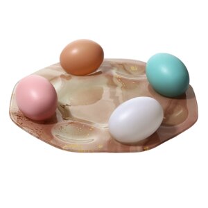 Подставка для яиц "Со светлой пасхой", розовый