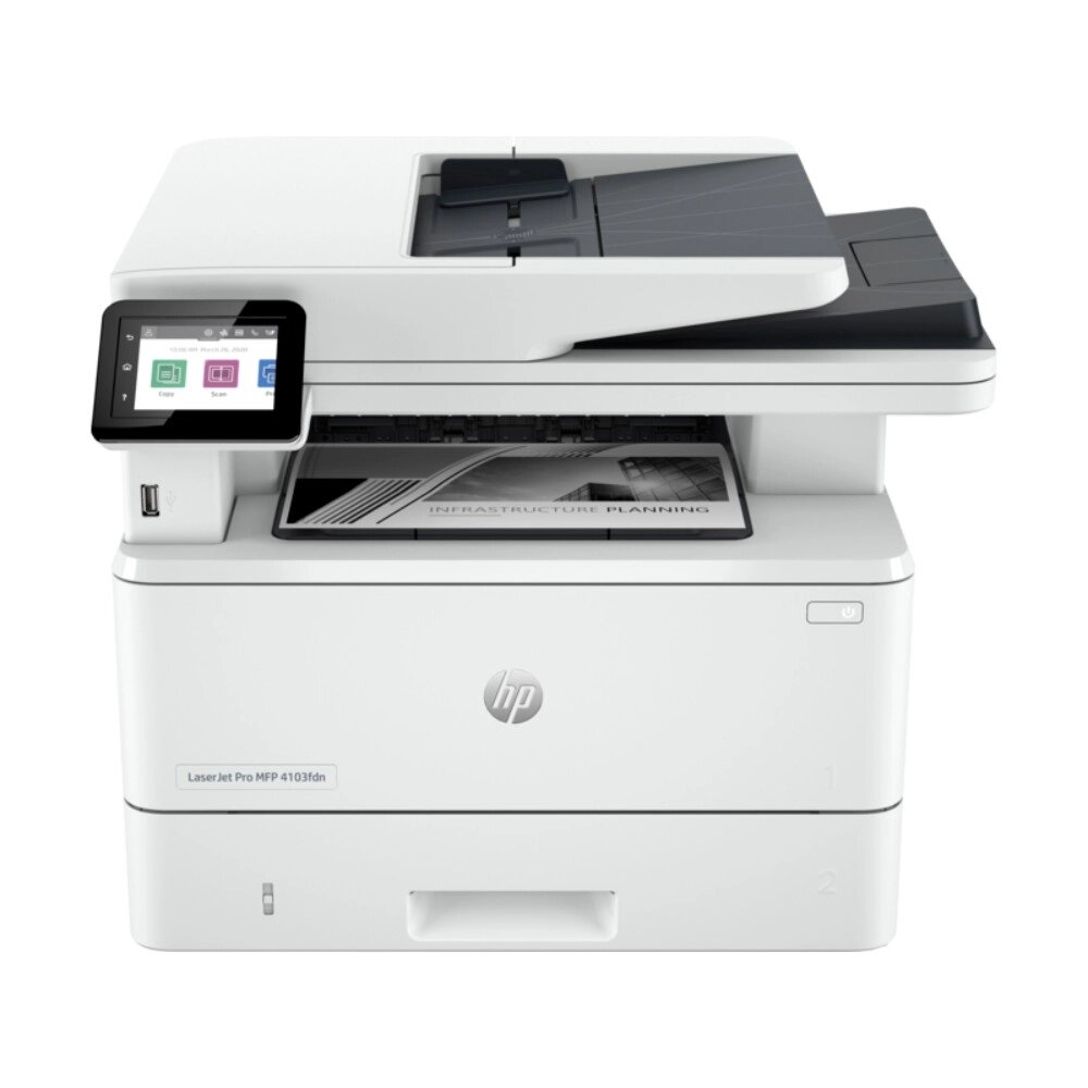 Принтер HP LaserJet Pro MFP 4103fdn (2Z628A) от компании «Офистон маркет» - фото 1