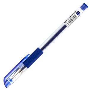 Ручка гелевая "Daily", 0.5 мм, прозрачный, стерж. синий