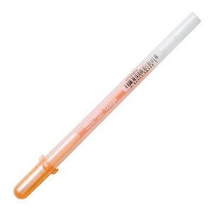 Ручка гелевая "Gelly Roll Glaze", 0.6 мм, прозрачный, стерж. оранжевый