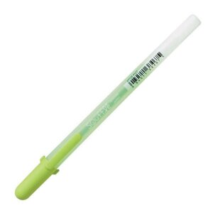 Ручка гелевая "Gelly Roll Souffle", 1.0 мм, прозрачный, стерж. светло-зеленый