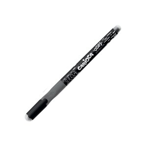 Ручка капиллярная-гелевая "Oops", 0.7 мм, черный, стерж. черный