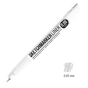 Ручка капиллярная "Sketchmarker", 0.05 мм, черный