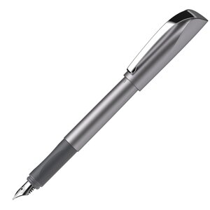 Ручка перьевая "Schneider Ceod Shiny", M, графит, патрон синий