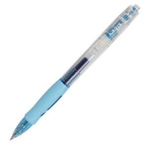 Ручка роллер "Arris", 0.5 мм, прозрачный, стерж. синий