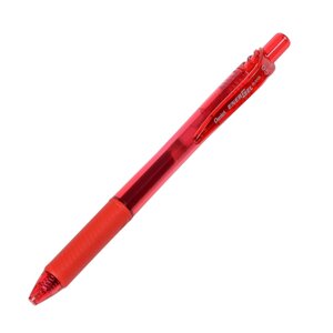 Ручка-роллер "EnerGel-X", 0.5 мм, красный, стерж. красный