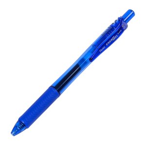 Ручка-роллер "EnerGel-X", 0.5 мм, прозрачный синий, стерж. синий