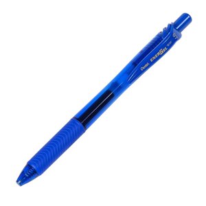 Ручка-роллер "EnerGel-X", 0.7 мм, прозрачный синий, стерж. синий