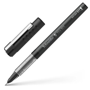 Ручка-роллер "Schneider Xtra 805", 0.5 мм, черный, стерж. черный
