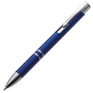 Ручка шариковая автоматическая "Baltimore", 0.7 мм, синий, серебристый, стерж. синий