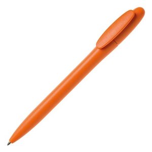 Ручка шариковая автоматическая "Bay MATT", 1.0 мм, оранжевый, стерж. синий
