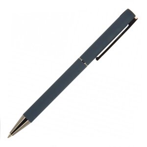 Ручка шариковая автоматическая "Bergamo", 0.7 мм, синий, стерж. синий