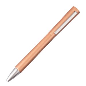 Ручка шариковая автоматическая "Cocoon", 1.0 мм, медный, серебристый, стерж. синий