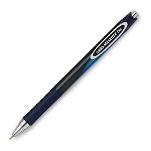 Ручка шариковая автоматическая "Maxriter Clic", 0.7 мм, синий, серебристый, стерж. синий