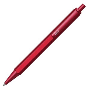 Ручка шариковая автоматическая "scRipt", 0.7 мм, красный, стерж. черный