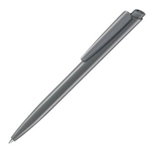 Ручка шариковая автоматическая "Senator Dart Polished", 1.0 мм, серый, стерж. синий